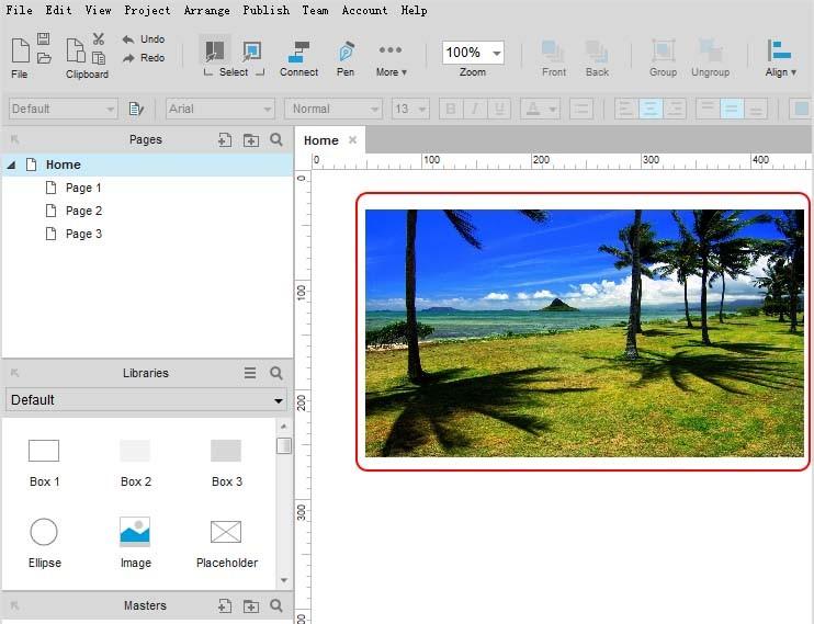 axure怎么制作图片自动播放的效果?