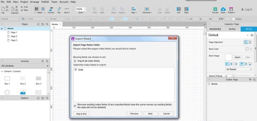Axure RP8怎么导入RP文件? Axure导入本地RP文件的教程