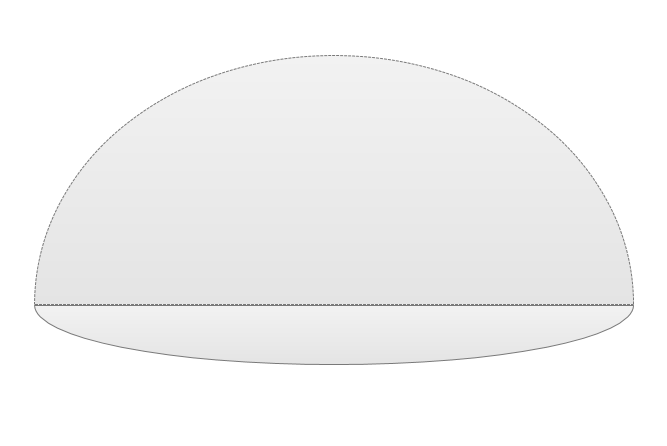 Axure RP 8设怎么绘制拱桥倒影图?