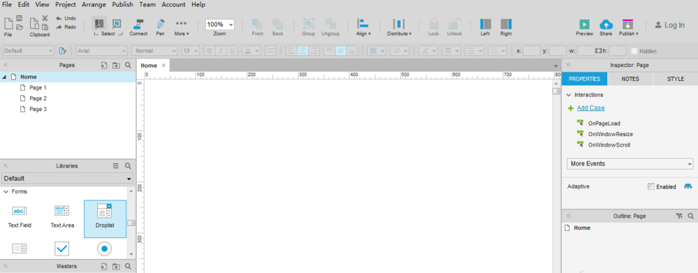 Axure RP 8怎么设计注册页面的网页原型?