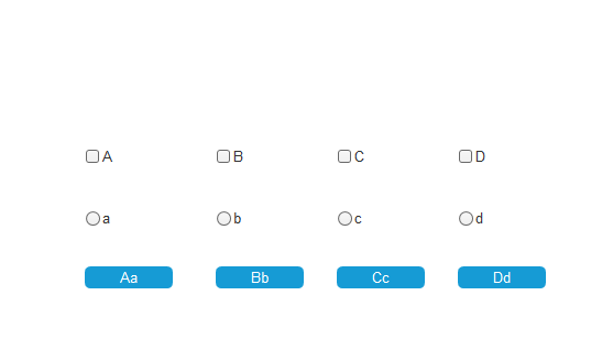 Axure RP 8怎么利用按钮控制单选框和复选框?
