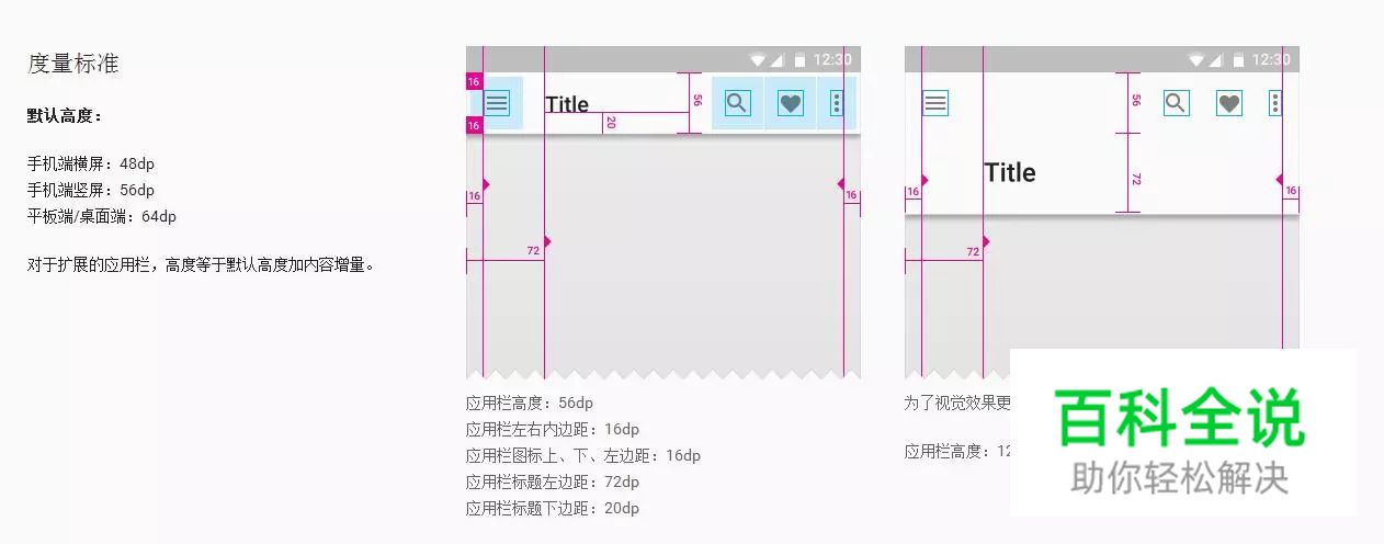安卓UI (三) — 设计规范