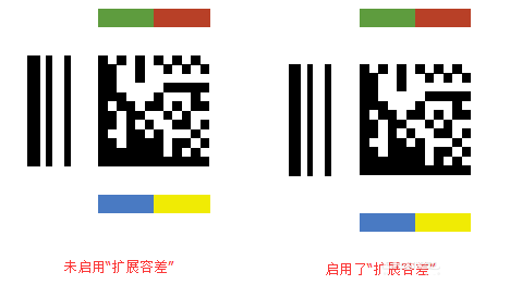 BarTender条码打印中扩展容差怎么使用?