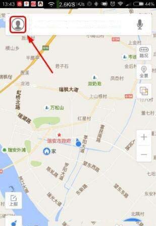 百度地图app旋转功能怎么关闭?