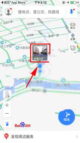 百度地图app全景地图在哪?