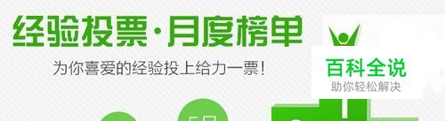 百度经验如何投票