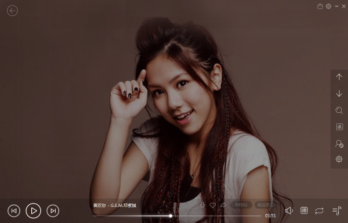 百度音乐写真歌词图片如何搜索进行同步显示