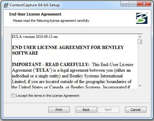 Bentley Smart3Dcapture 64位图文安装教程