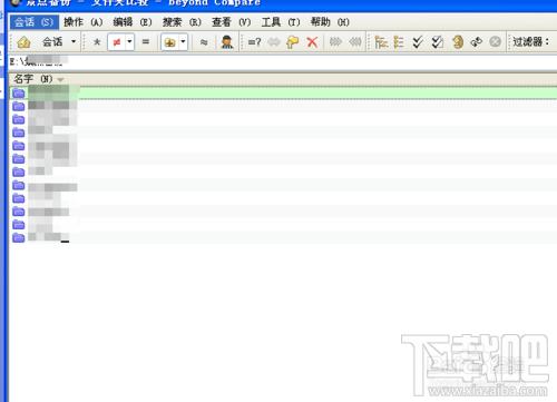 Beyond Compare比较的时候怎么展开所有子文件夹