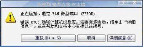 拨号窗口显示Begin Negotiation