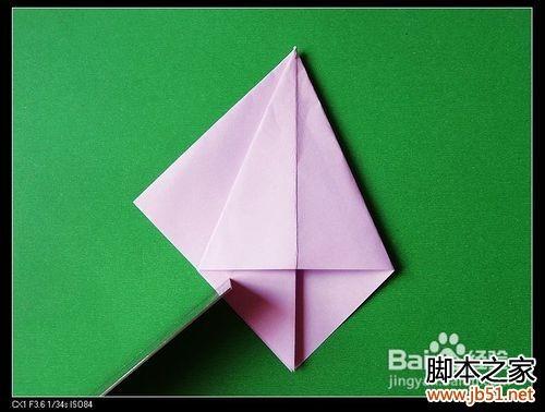 百合花的折法,百合花的折法图解