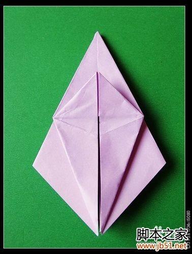 百合花的折法,百合花的折法图解