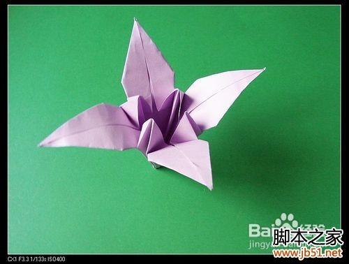 百合花的折法,百合花的折法图解