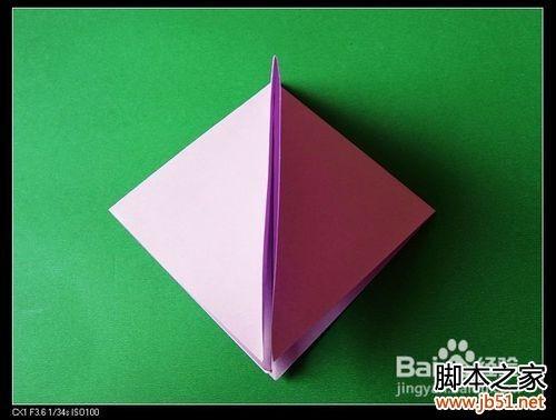 百合花的折法,百合花的折法图解
