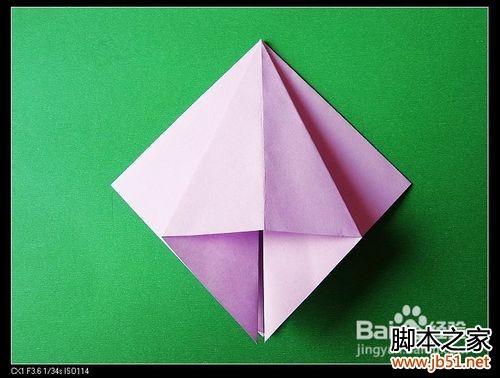 百合花的折法,百合花的折法图解