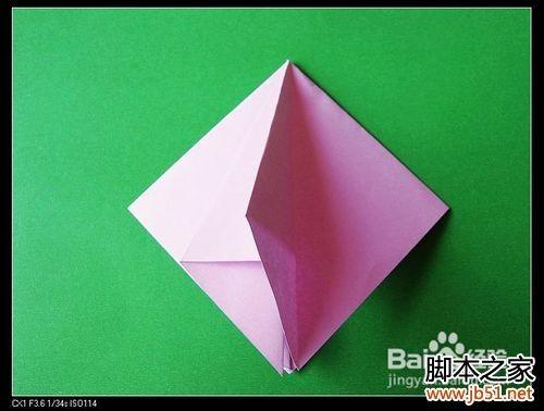 百合花的折法,百合花的折法图解