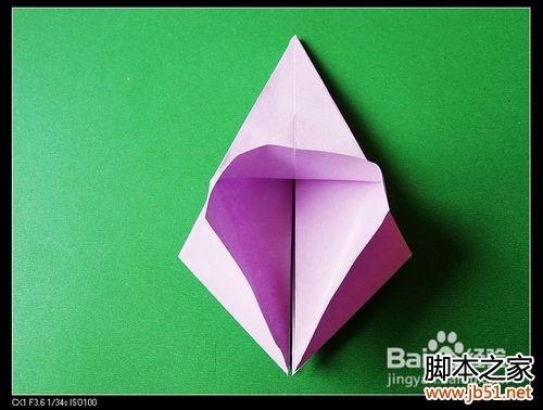百合花的折法,百合花的折法图解