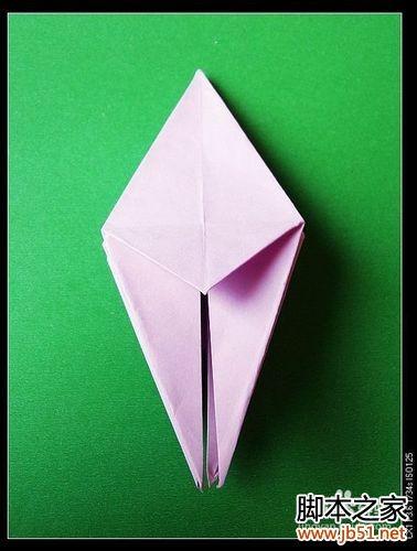 百合花的折法,百合花的折法图解