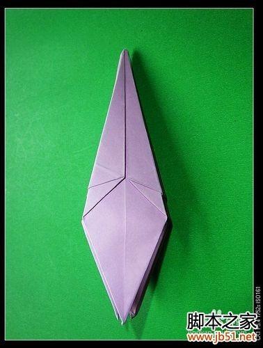 百合花的折法,百合花的折法图解