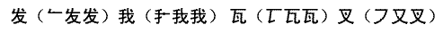 笔画输入法一些容易写错笔画顺序的字
