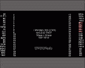 BIOS芯片插脚定义