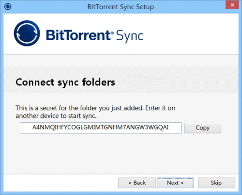 BitTorrent Sync是什么 BitTorrent Sync安装与使用的图文方法步骤