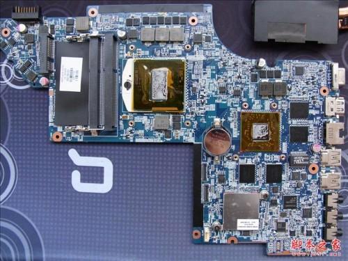 笔记本拆机教程之清理风扇灰尘图文教程(惠普HP笔记本DV6拆解详细教程)