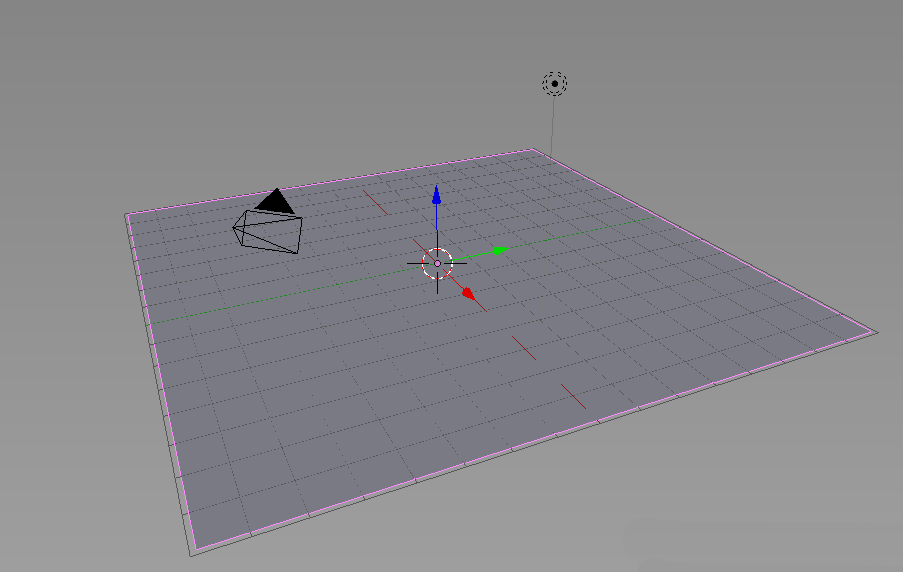 Blender怎么使用镜射快速制作一面镜子?
