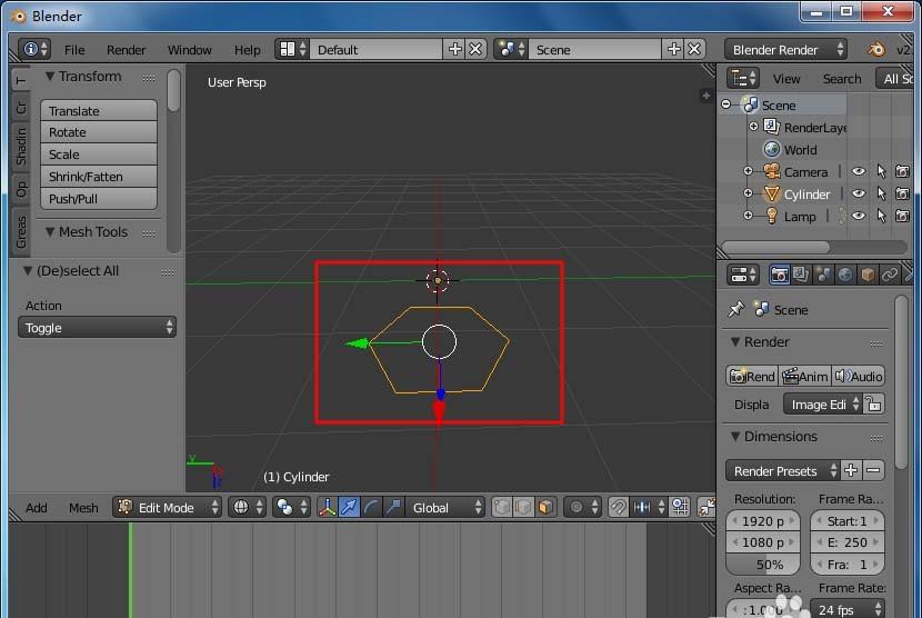 blender怎么创建正多边形的立体图形?