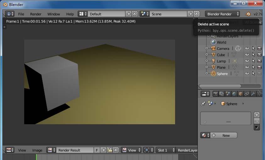 blender物体不想渲染该怎么隐藏?