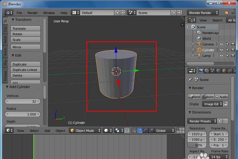 blender怎么创建正多边形的立体图形?