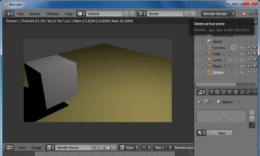 blender物体不想渲染该怎么隐藏?
