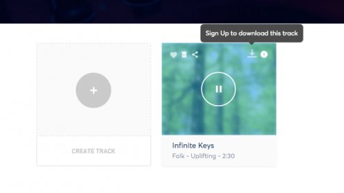 帮你在线快速生成音乐素材的JUKEDECK