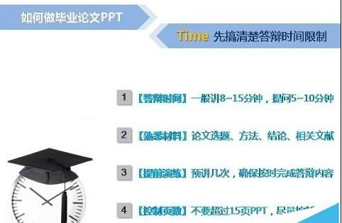 毕业答辩的ppt怎么写?