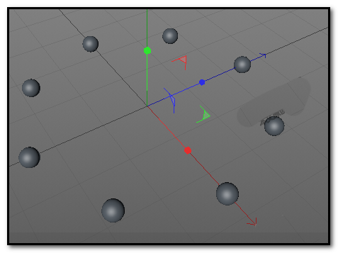 C4D怎么制作规律的跳动的小圆球动画?