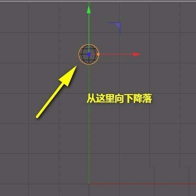 c4d怎么制作小球从上而下均速降落的动画?