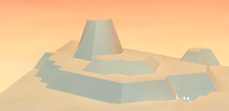 C4D怎么做山体模型?