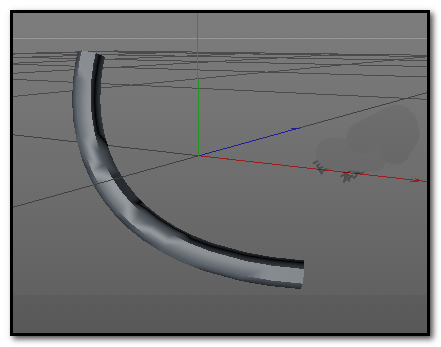 C4D怎么创建扭曲管模型?