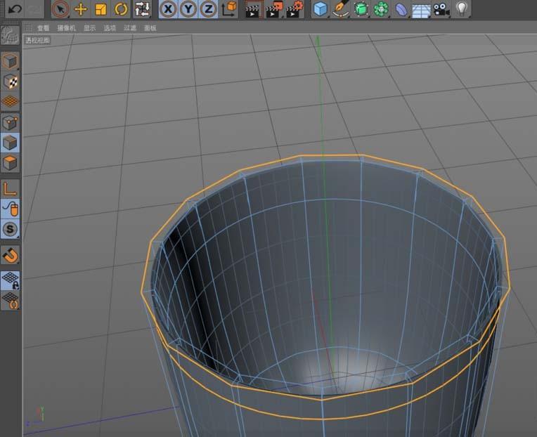 C4D怎么建模杯子? C4D杯子模型的制作方法