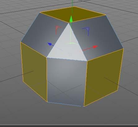 C4D怎么使用偏移工具处理模型?