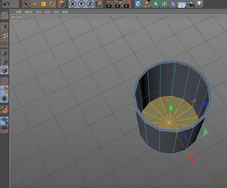 C4D怎么建模杯子? C4D杯子模型的制作方法