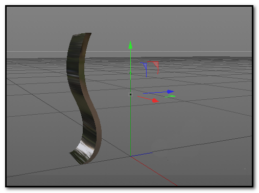 c4d怎么使用布料曲面给样条加厚度?