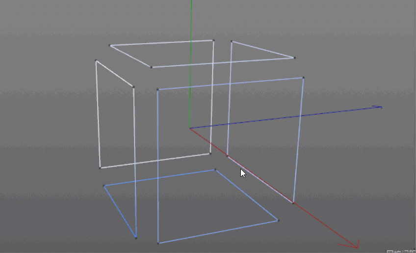 C4D怎么制作管道组成的方块?