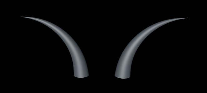 C4D怎么建模羊角模型?