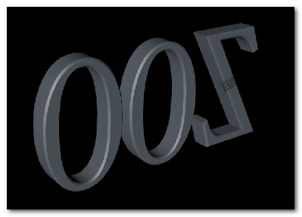 C4D立体文字怎么倒角?c4d文字倒角的教程