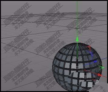 c4d怎么创建刺刺的球体?