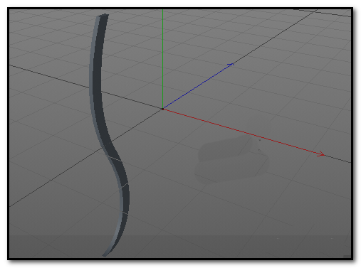 c4d怎么使用布料曲面给样条加厚度?