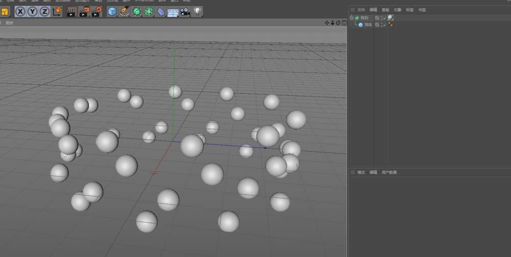 c4d怎么阵列对象? c4d阵列的使用方法