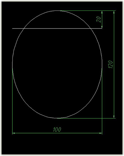 cad2007画橄榄球的两种方法