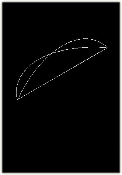 cad2007画橄榄球的两种方法